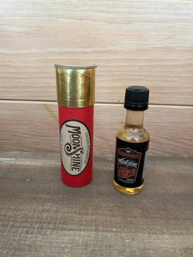 Large Shotgun Shells W/Original & Bourbon Mini Hot Sauce