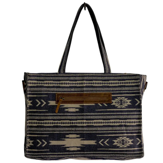 Aztec Denim Hauliva Messenger Bag