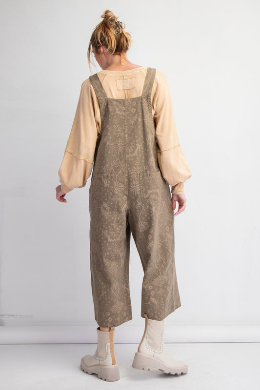 Tribal Loose Overalls
