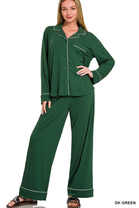 Poly Rayon Span Pajama Set