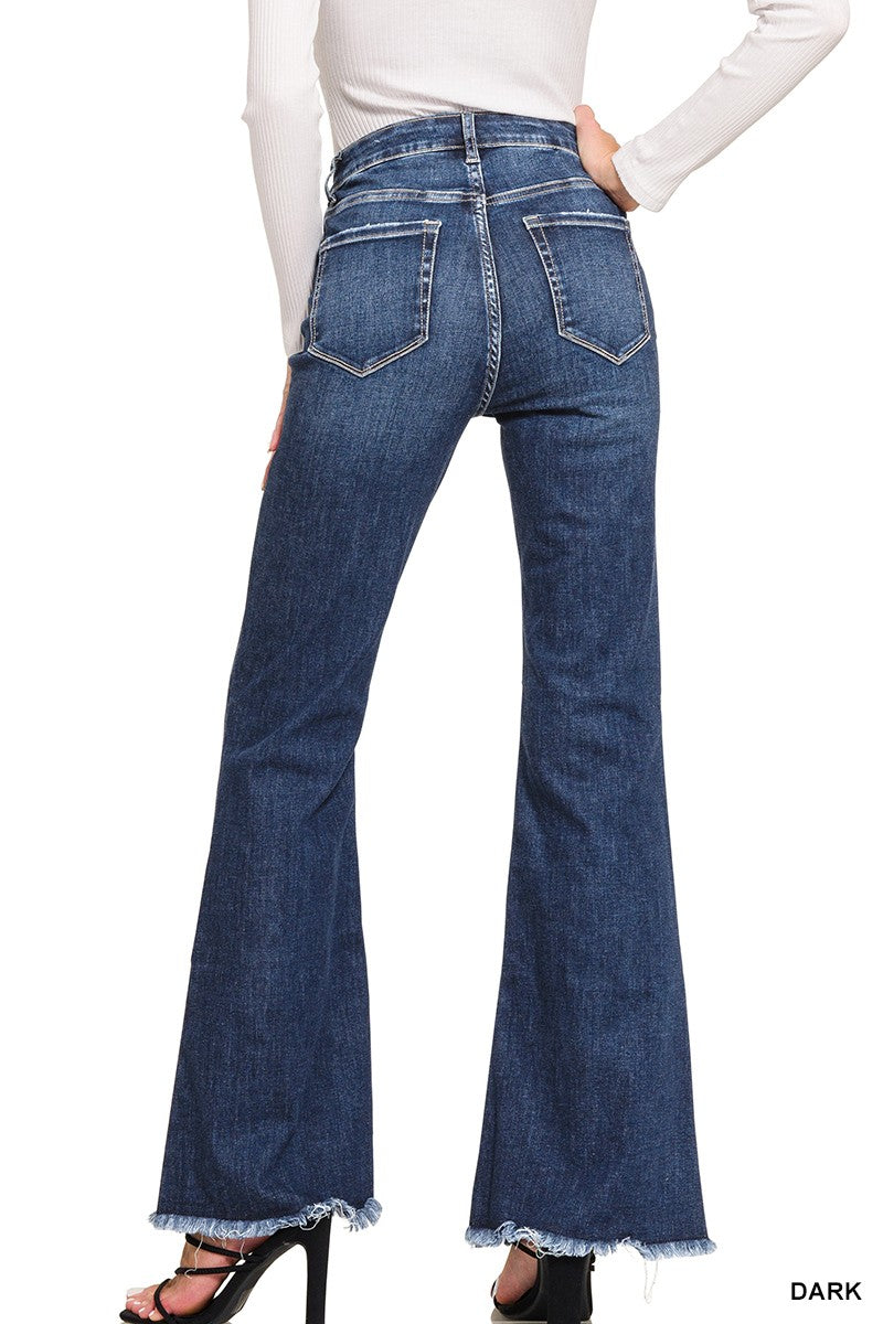 High Rise Bell Bottom Jeans