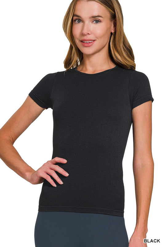 Seamless Crew Neck Tee