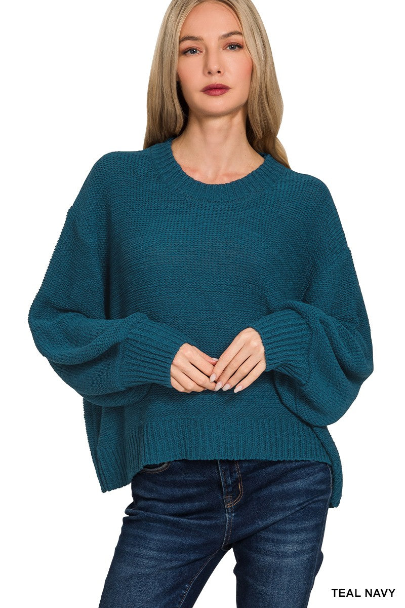 Oversized Baloon Sleeve Sweater
