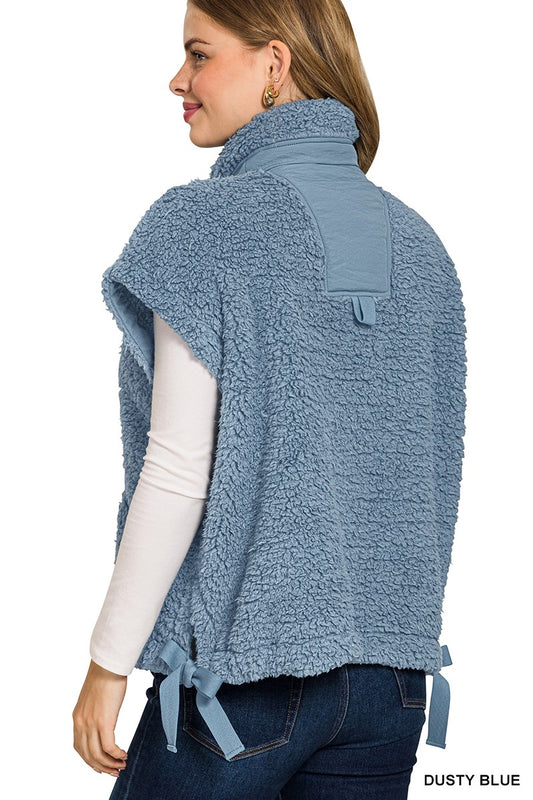 Oversized Faux Fur Vest