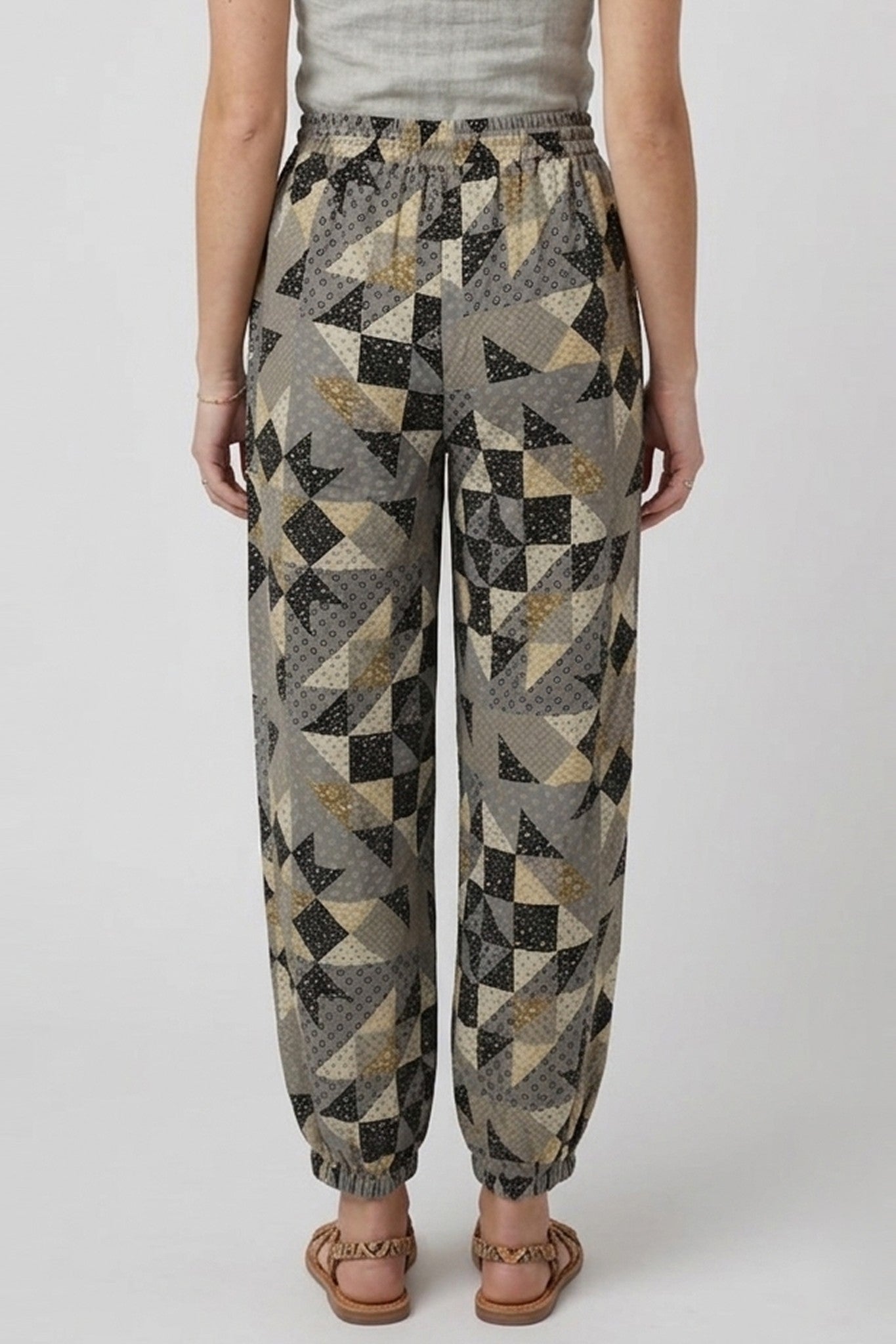 Quilt Patch Joggers