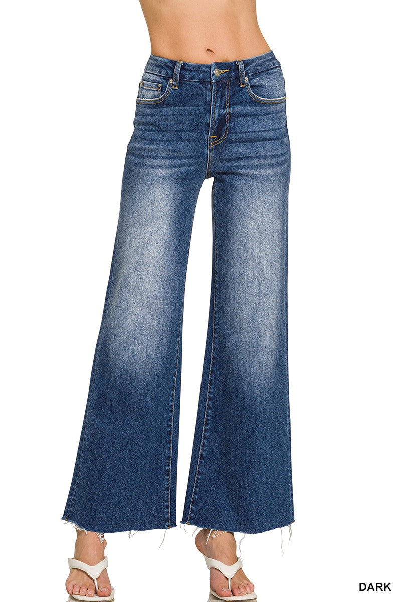 High Rise Flare Bottom Jeans