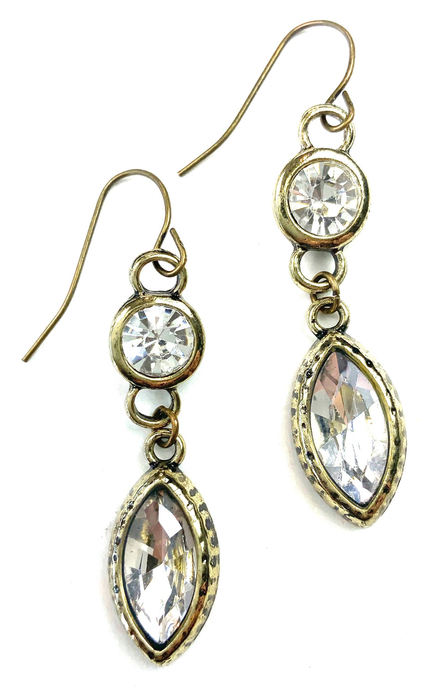 TCM901 ER-DBL. Crystal Dangle