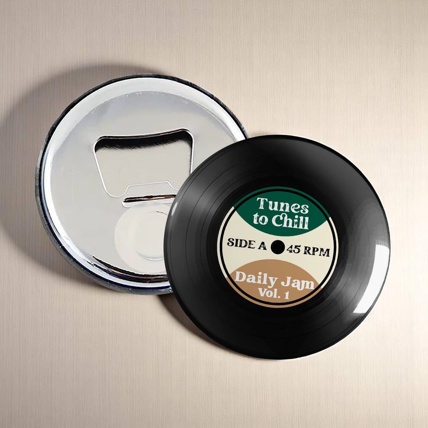 Tap and Play | Scannable Vinyl Record Magnets: Tunes to Chill / Magnet