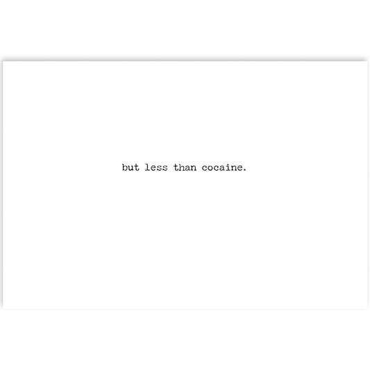 Need Coffee Greeting Card