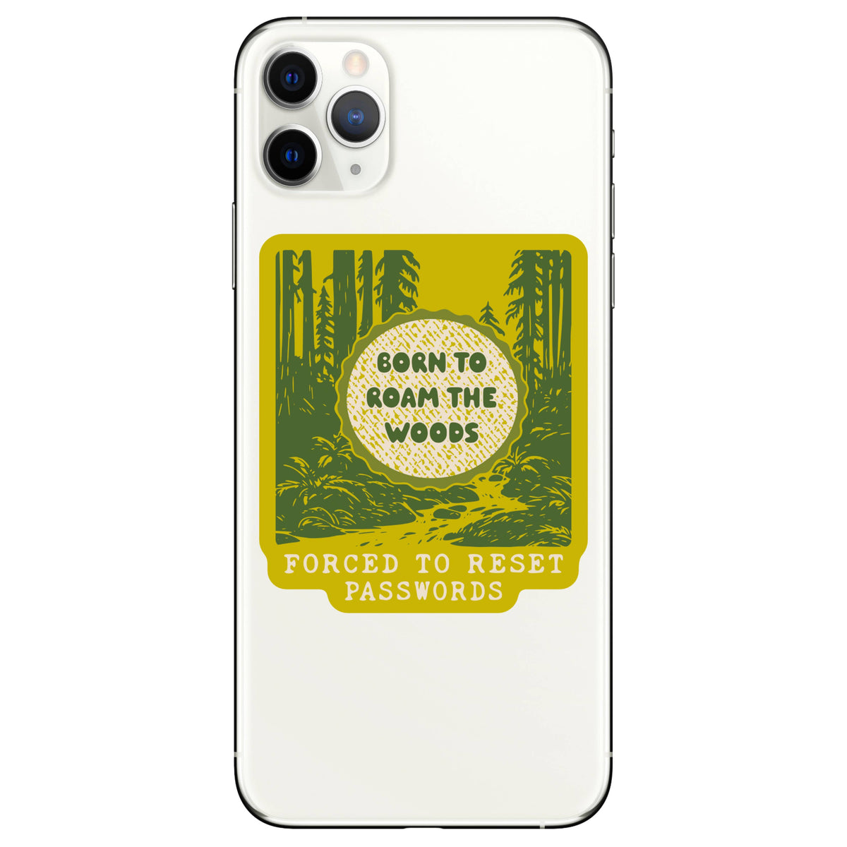 Born To Roam Outdoor Nature High Quality Vinyl Sticker