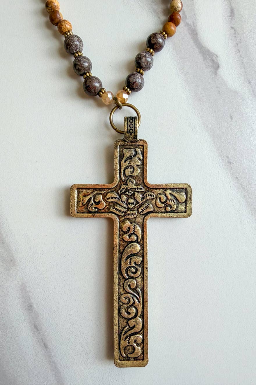 Genesis Cross Necklace