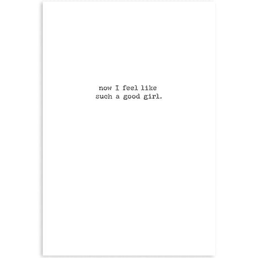 Dog Shampoo Greeting Card