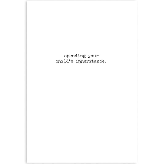 Inheritance Greeting Card