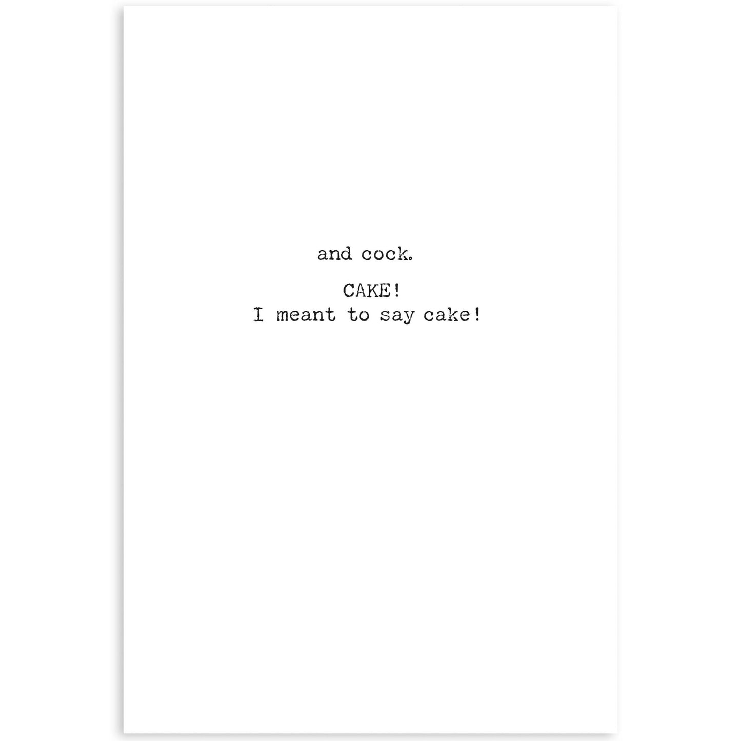 Laughter Greeting Card
