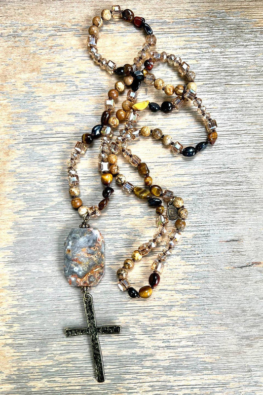 Stephanie Necklace Jasper