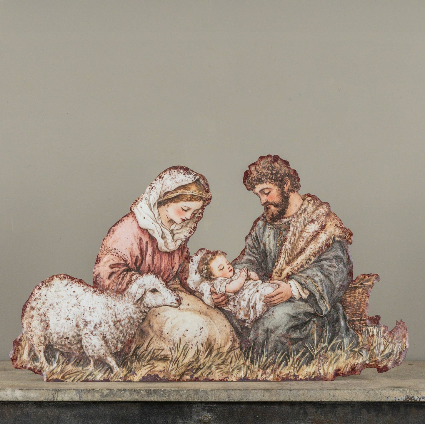 26" NATIVITY METAL DUMMY BOARD