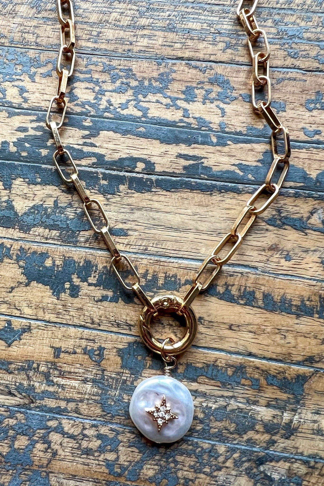 Pearl Star Necklace