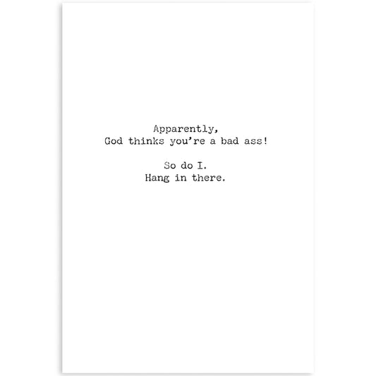 Hang In There Greeting Card