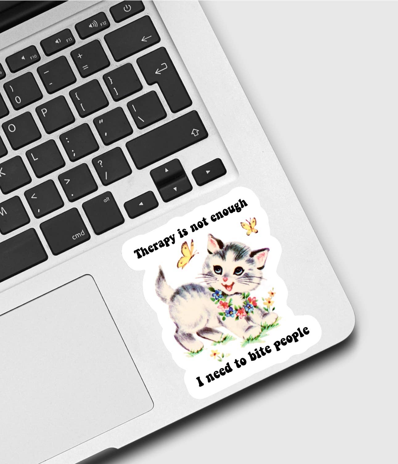 Therapy Is Not Enough Sticker