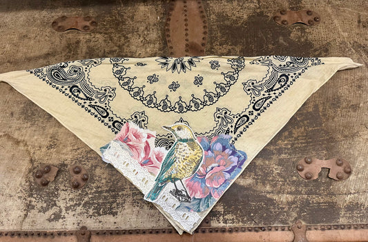 Whimsical Bird Bandana