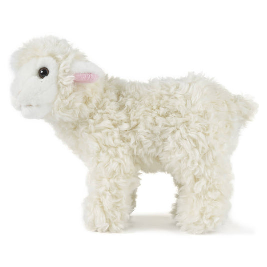Living Nature Small Standing Lamb Plush Stuffed Animal Toy