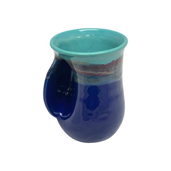 The Original Handwarmer Mug: Mystic Water / Left Hand