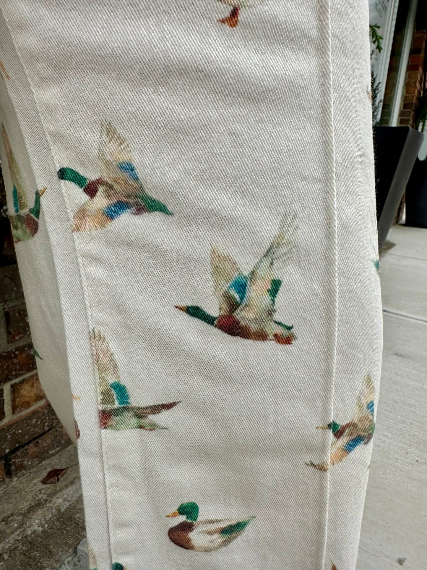 Duck Wide Leg Jeans