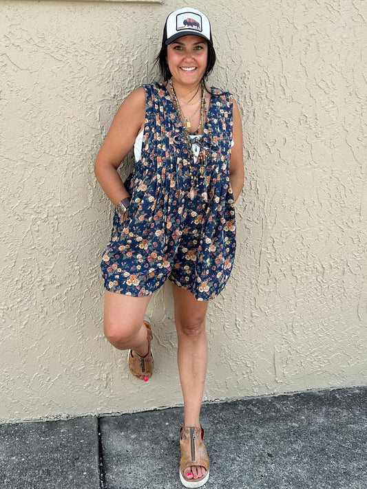 Floral Romper