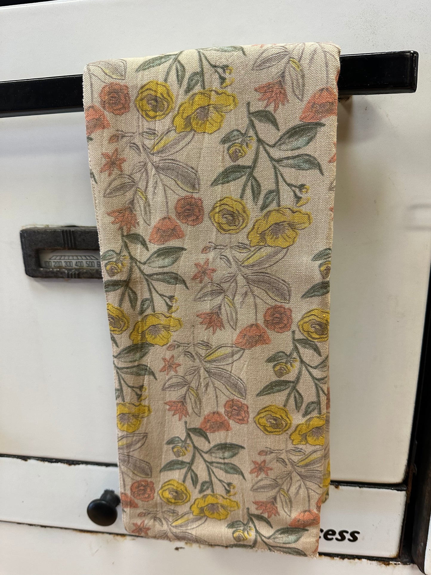 Cotton Printed Tea Towels & Terry Back