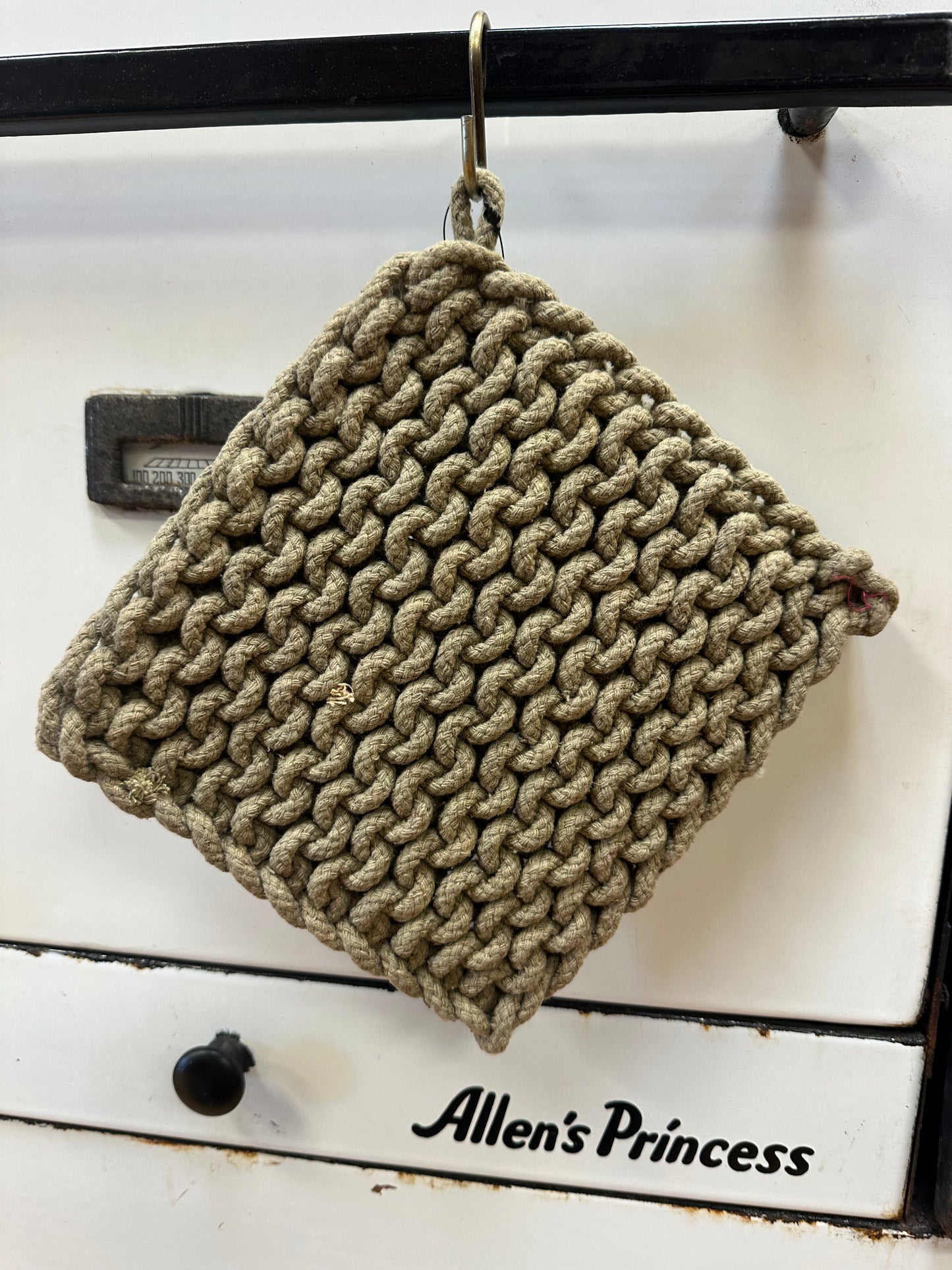 Cotton Crocheted Pot Holder