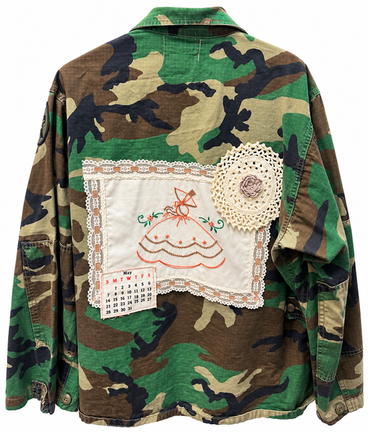 Custom Vintage Army Jacket :May