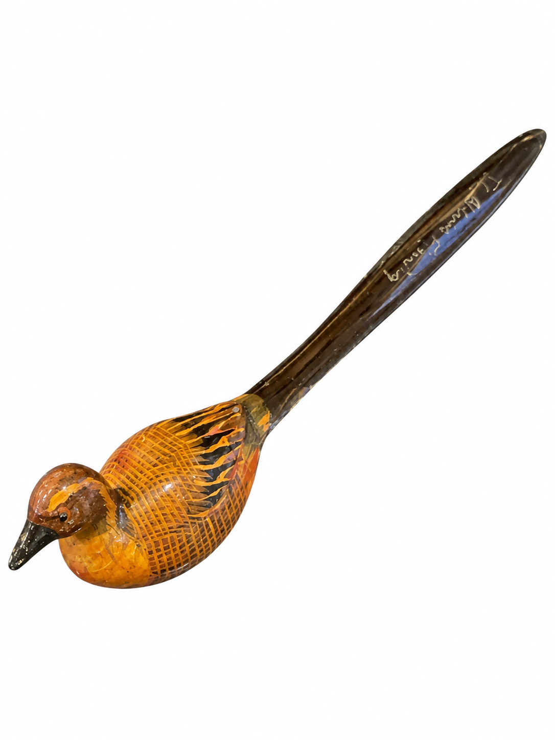 Vintage duck letter opener