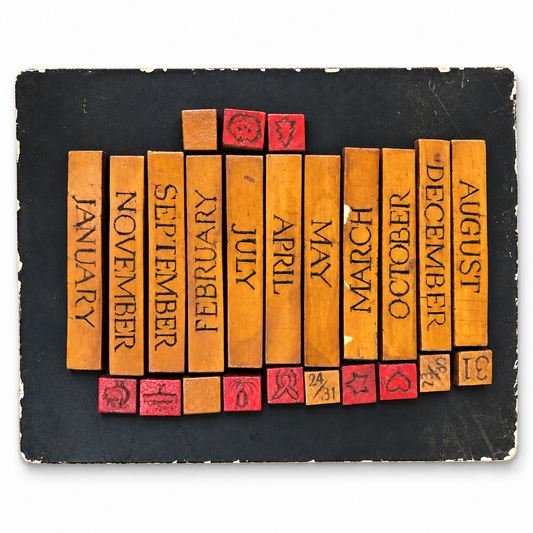 Vintage calendar
