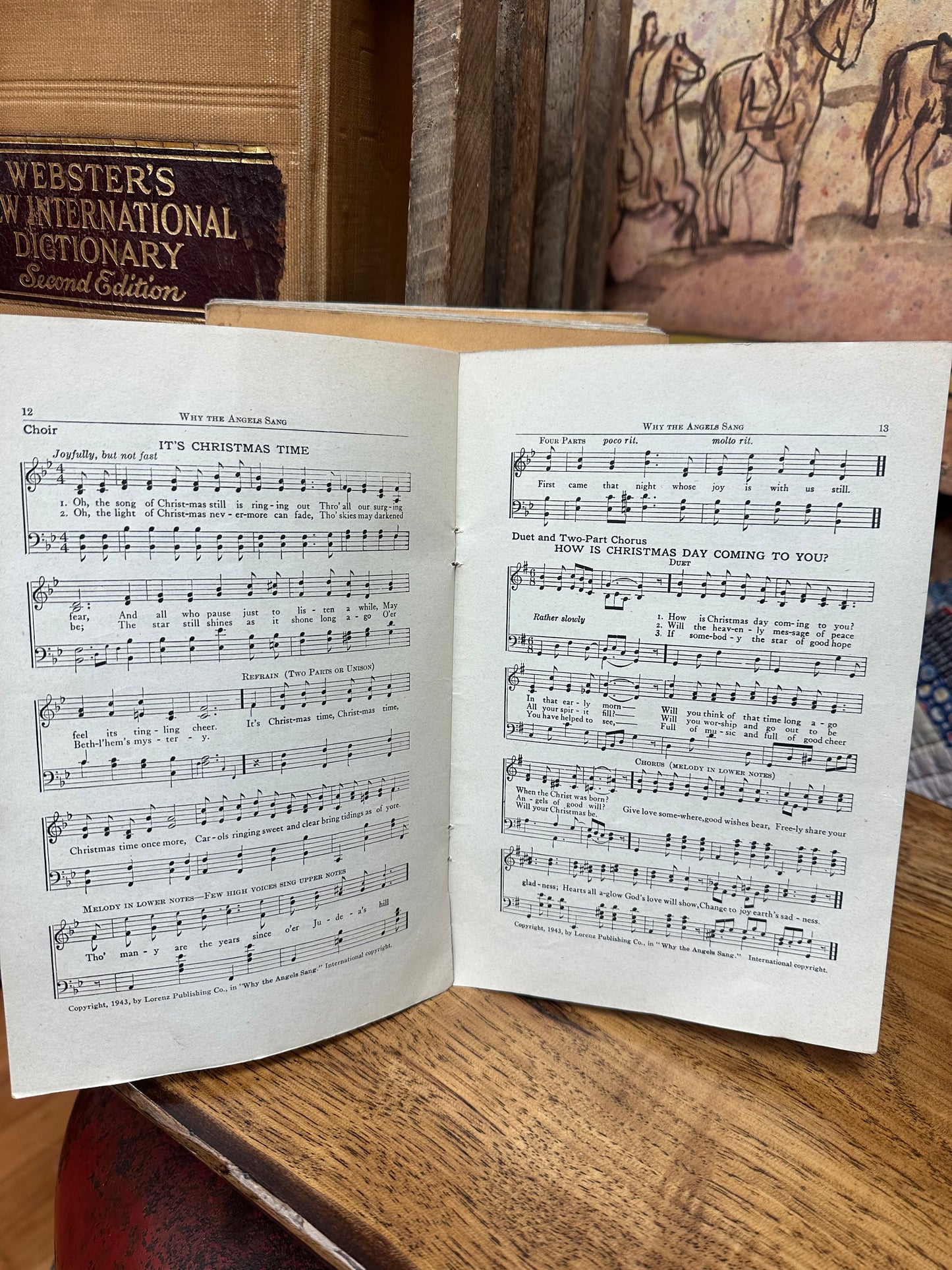 Why the angels sang sheet music bundle