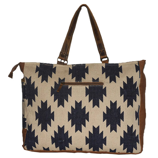 Overnight Multi Boho patch Weekender Bag