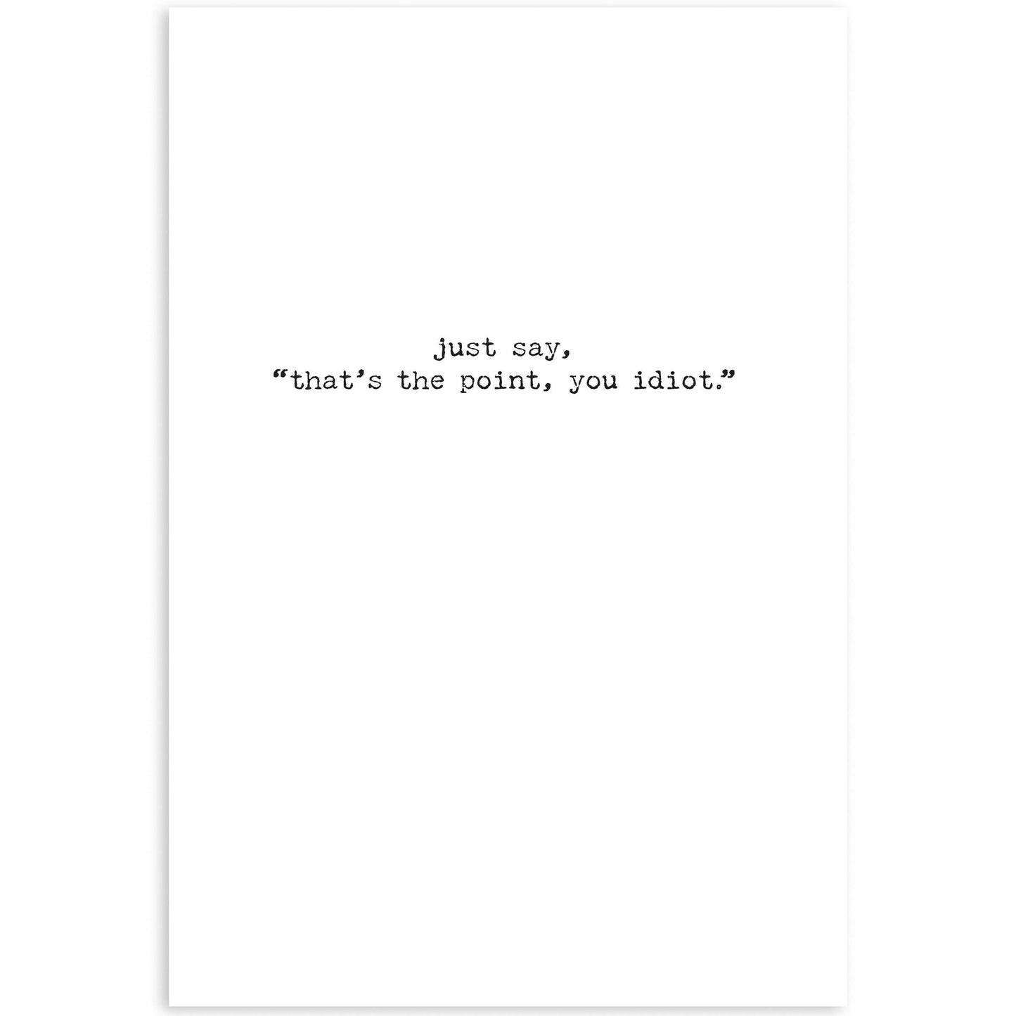 Your Ex Greeting Card