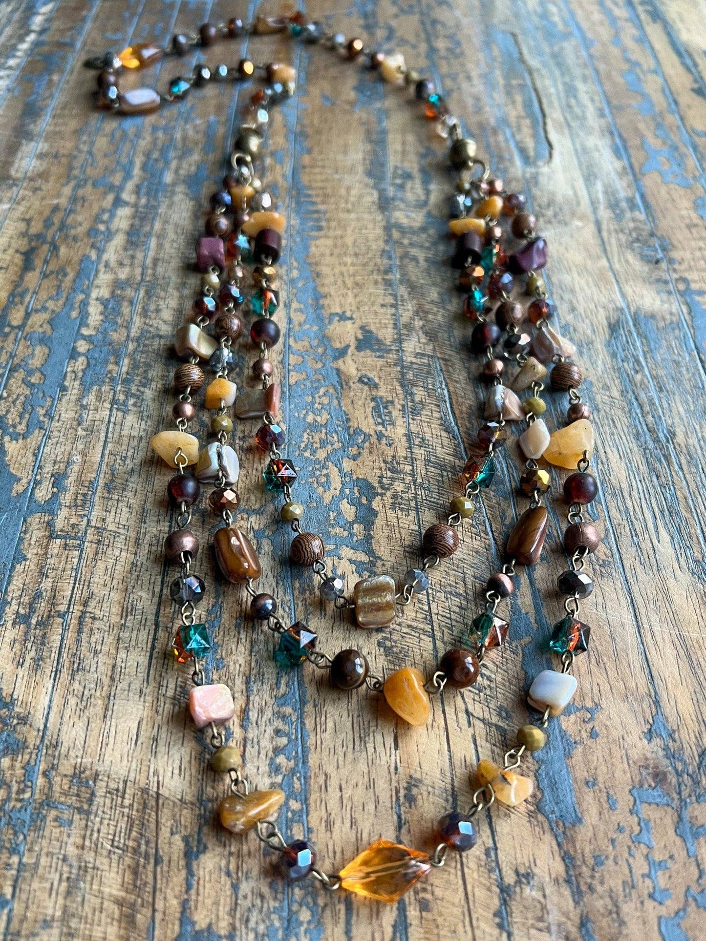 Rachel Necklace Amber