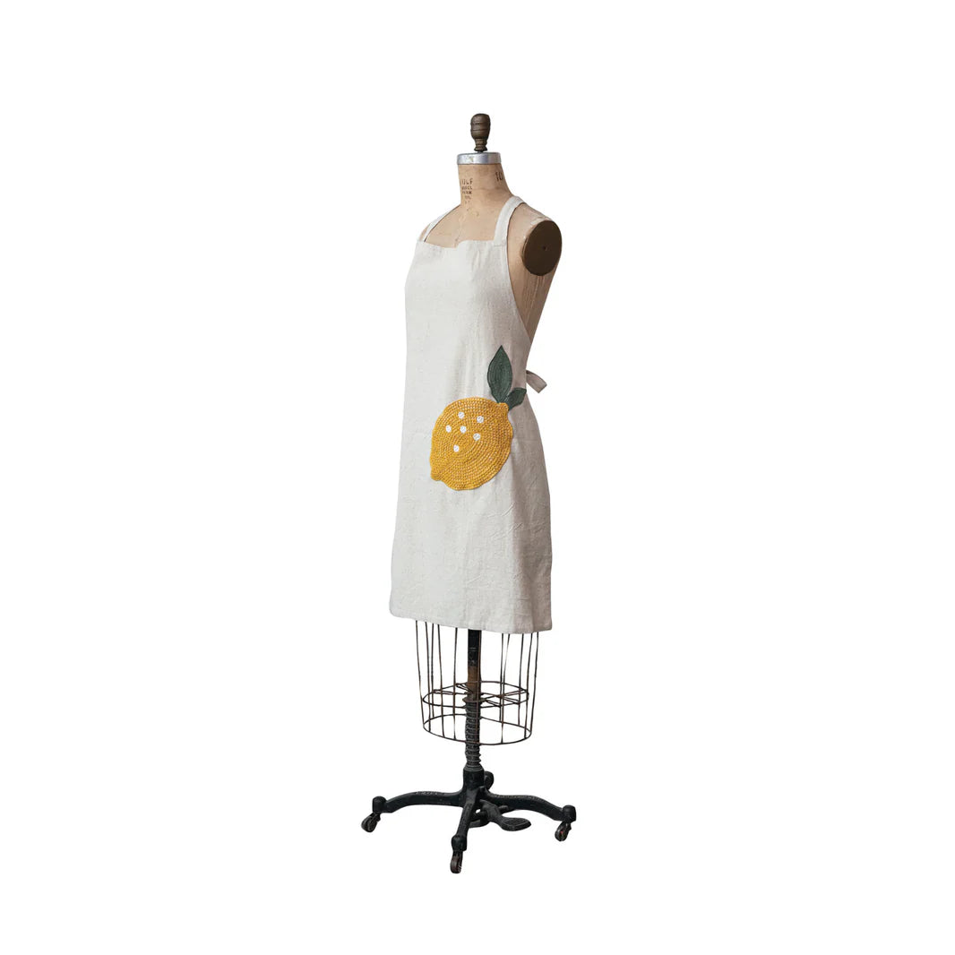 Crochet Lemon Apron