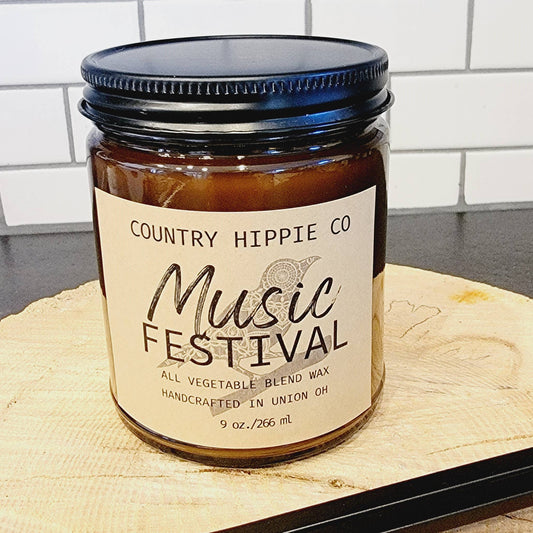 Music Festival Apothecary-Inspired Candle 9 oz