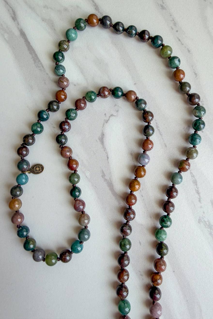 Florette Necklace- India Agate