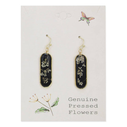 Bouquet Bar Baby's Breath Dried Flower Earrings