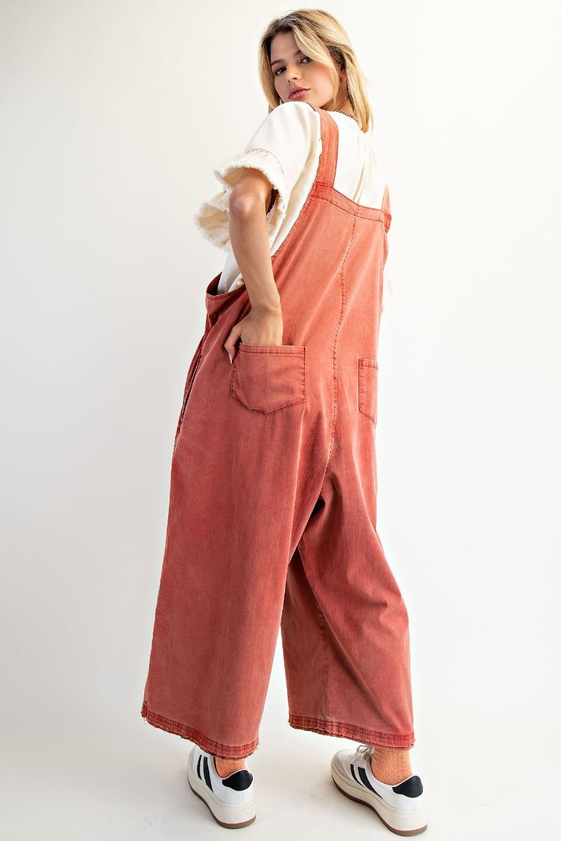Quilt Flower Overalls
