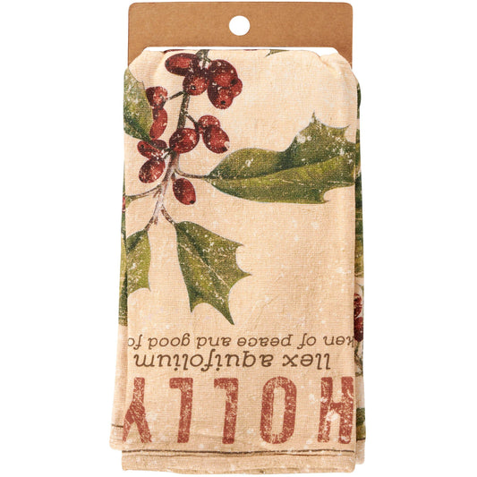 Holly Kitchen Towel