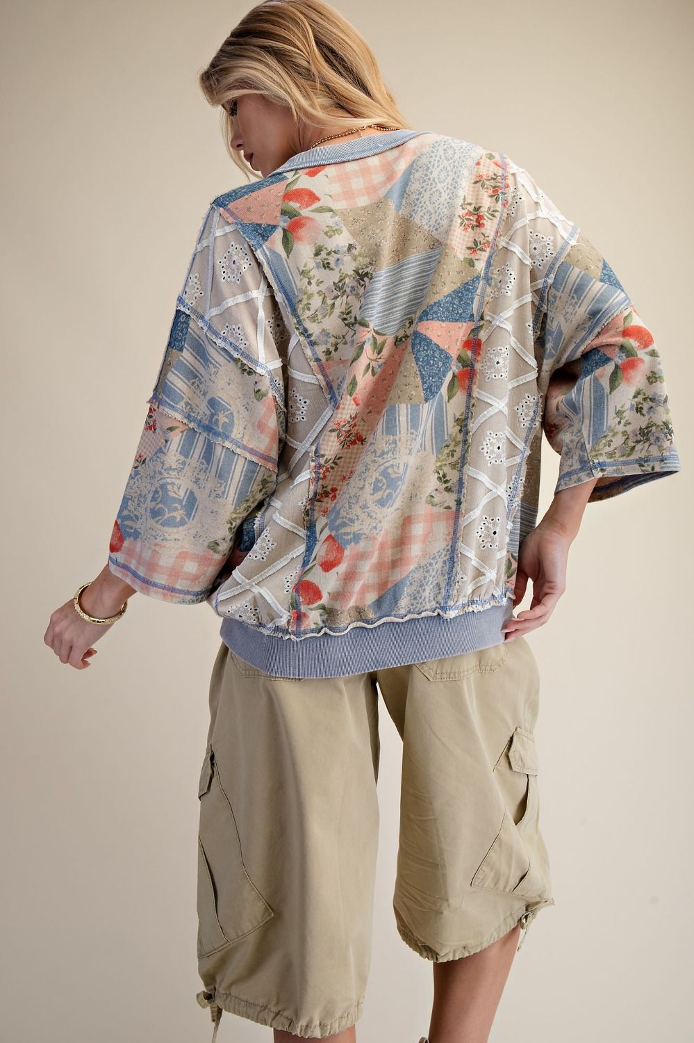 Patchwork USA Top