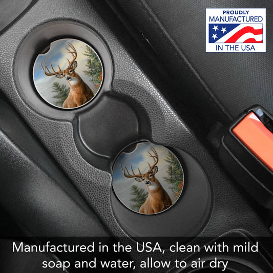 Morning Light Stone Car Coaster