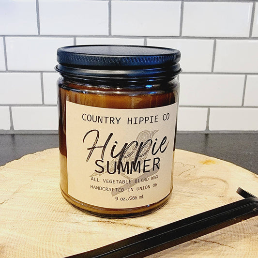 Hippie Summer Apothecary-Inspired Candle