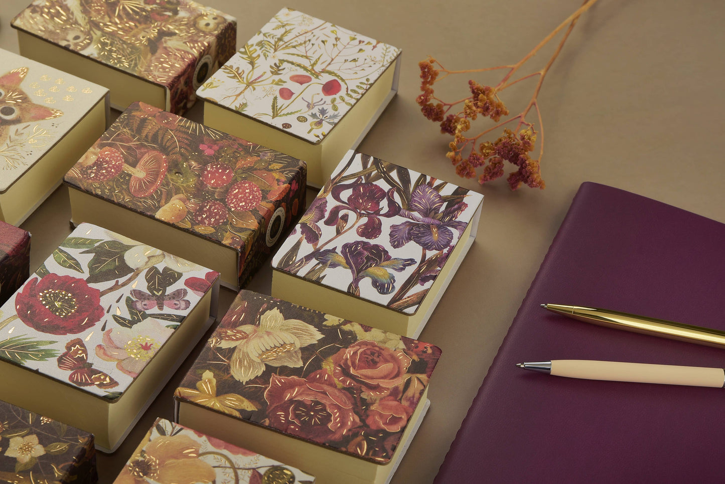 Tear-Away Notepad - Irises