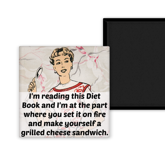 MAGNET. I'm Reading This Diet Book And I'm At The Part Where