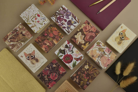 Tear-Away Notepad  - Irises