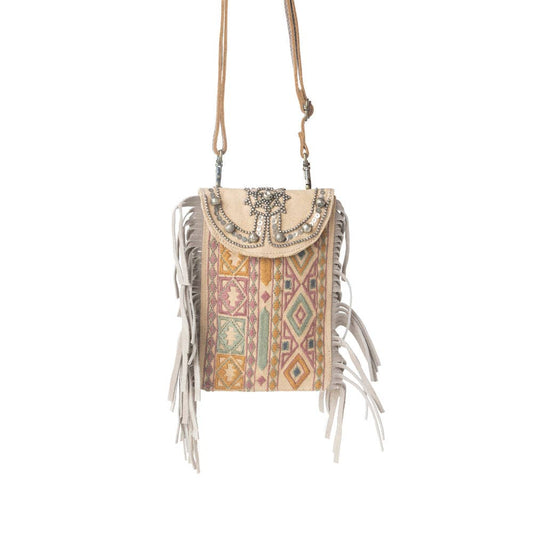 Myra Vintage Song Crossbody Bag in Sahara Clay: Sahara Clay